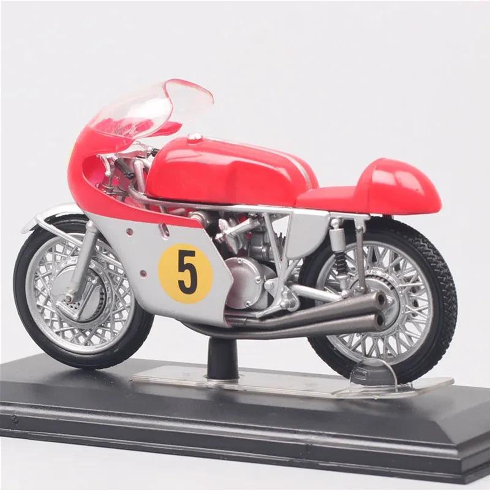 Modello 1/22 Per MV Agusta 500cc 1963 No.5 Modello Di Moto Giocattolo Collezione Auto