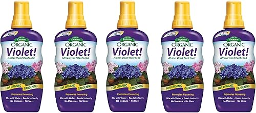 Miniatura 1 de Espoma (VIPF8) Alimento orgánico para plantas violetas, 8 onzas - Paquete de 5