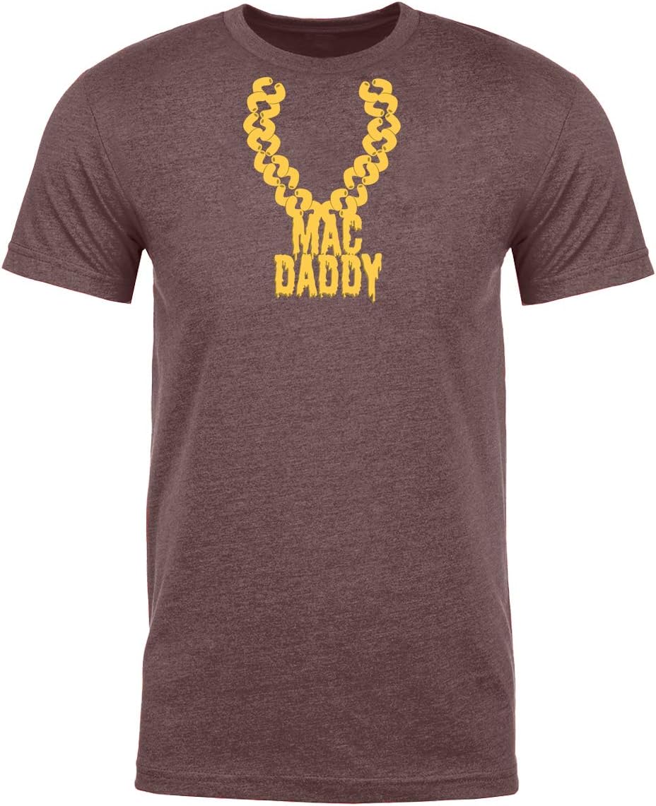 Mac Daddy Men's T-Shirts, Funny Graphic Tees, Mac and Cheese Shirt