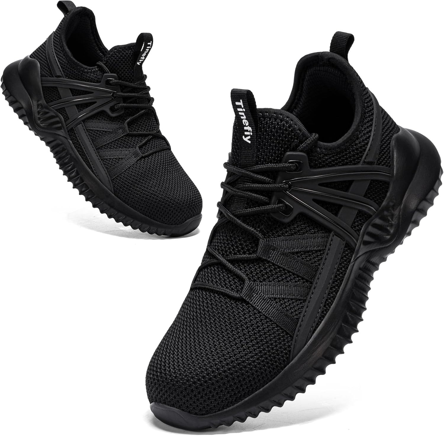 Tinefiy Steel Toe Shoes for Women Lightweight Comfortable Slip Resistant Safety Work Sneakers Composite Toe Indestructible Shoe - Image 8