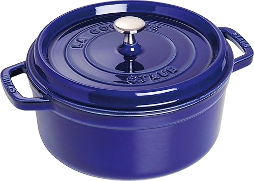 Staub - Horno francés circular de 5,2 L, Azul oscuro