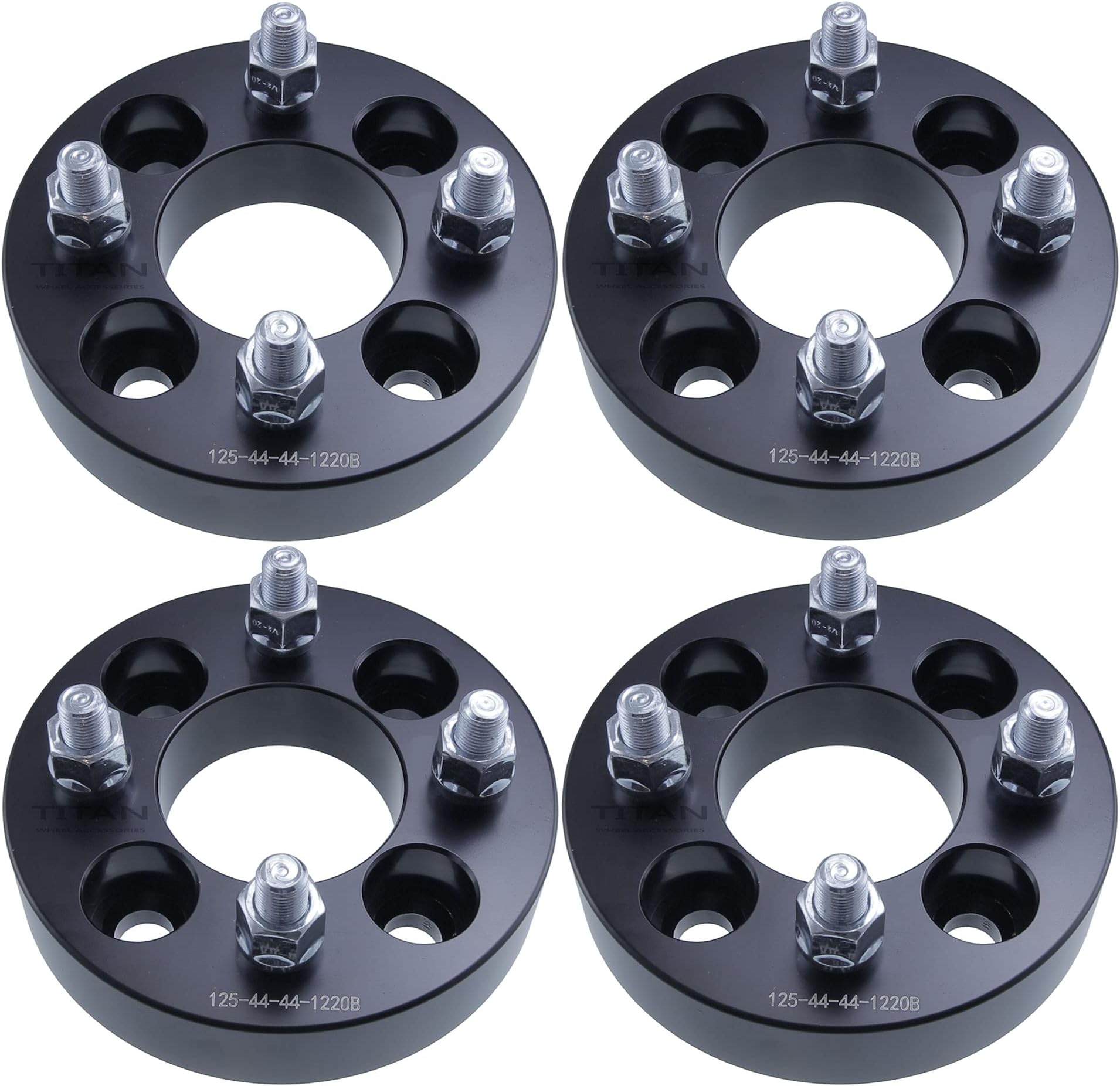 CHEINAUTO 1 inch Golf Cart Wheel Spacers,2 Pcs 4x4 to 4x4