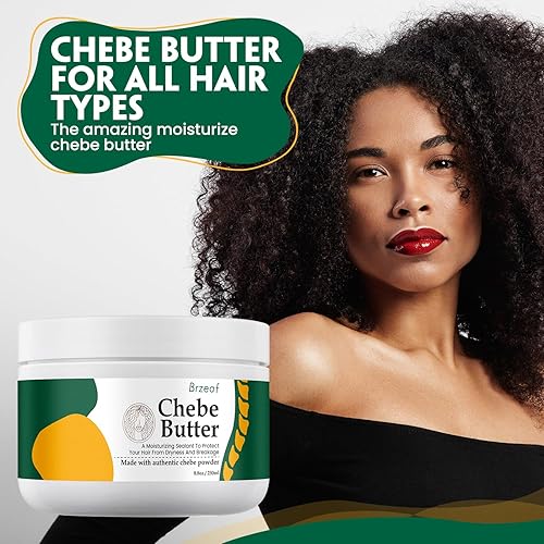 Miniatura 5 de Brzeaf Chebe - Mantequilla para el cabello, 8.8 onzas, repara el cabello frágil, promueve el crecimiento y el fortalecimiento, ingredientes