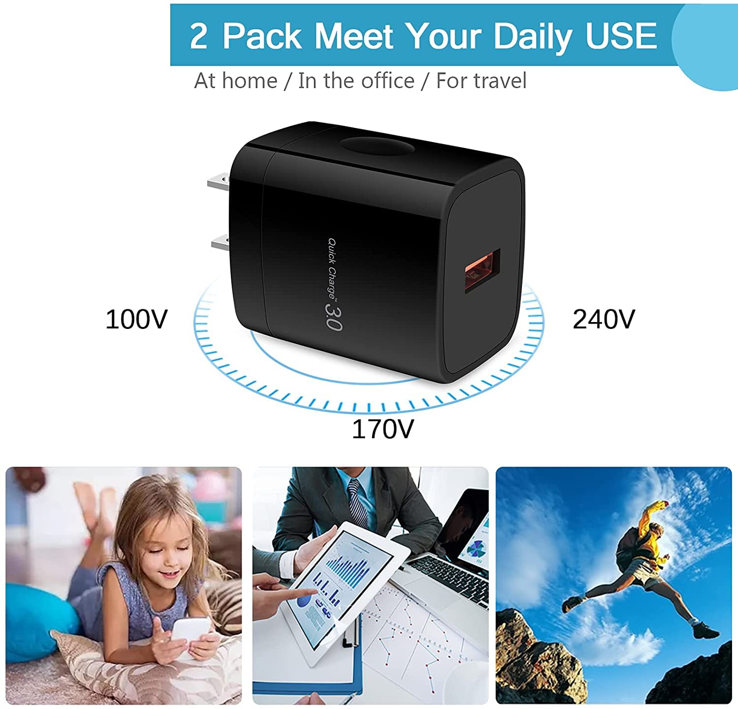 20W Single Port USB Wall Charger Plug Fast Charging Block and Cable Cord 10 ft Cell Phone Charger Type C for Samsung Galaxy S22 Ultra S21 S20 FE 5G, A12 A13 A20 A50, A11 A01 A32 A51,S10 Pixel 7 Pro 6