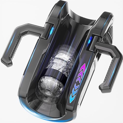 Male Masturbator Male Sex Toys for Men, jodiyece Adult Toys Pocket Pussies 7 Thrusting & Speed Modes with Handle 3D Stroker Masturbators Sex Blowjob Machines & Devices LCD S&M Ticklers