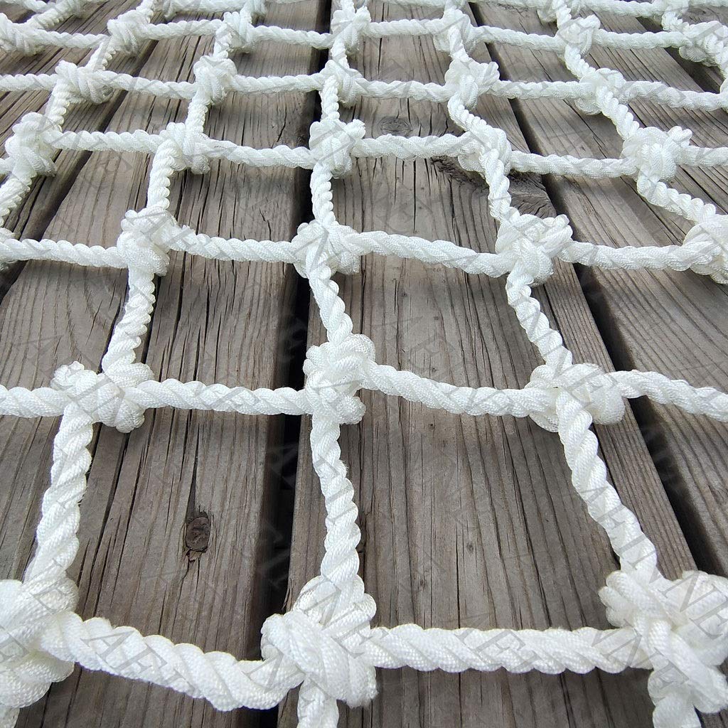 Universal Sicherheitsnetz – Nylon, 5 Cm Maschenweite, 6 Mm Seil, In Vielen Größen, Für Balkon, Treppe & Schutz