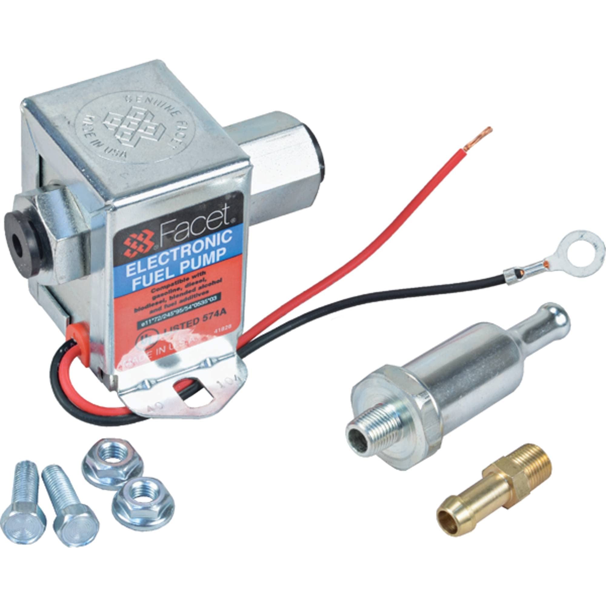 Sponsored Ad - Facet-Purolator FPF-FEP42SV Solid State Fuel Pump Kit 12V, 1.5-4Psi, 12" Min Dry Lift, 25 Gph Fep42Sv