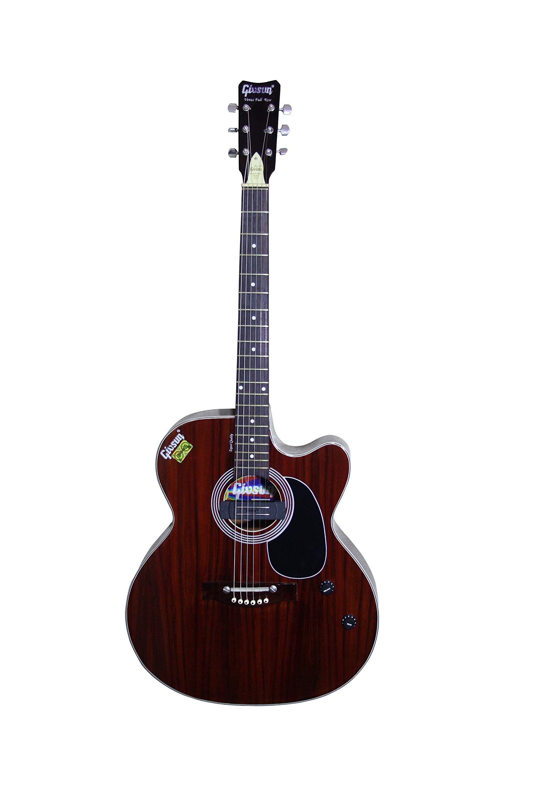 Givsun Venus Full Rose Natural 6-String Cut A Way Right Hand