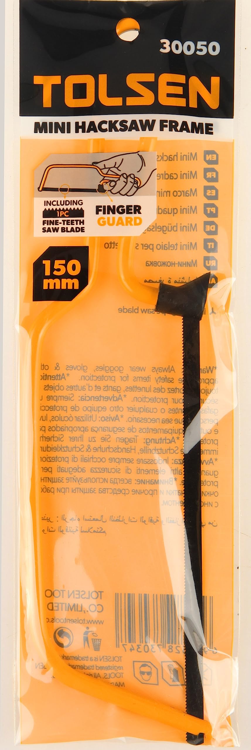 Tolsen - Mini Hacksaw Frame,30050,150Mm