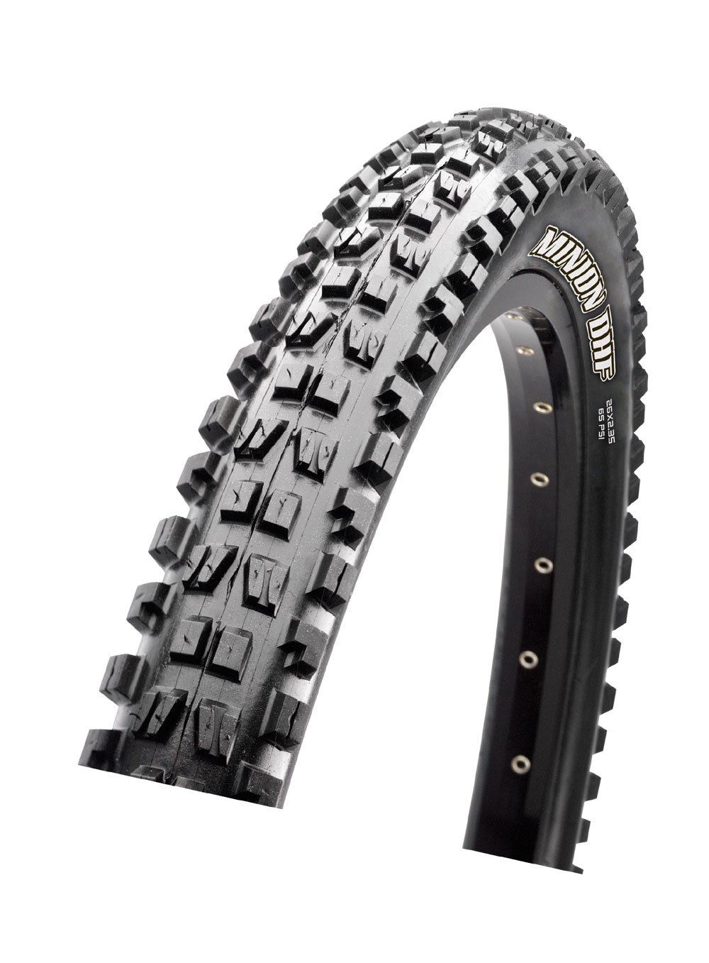Maxxis Black Minion Dhf Folding Super Tacky Exo X 2.50" Mtb Tyre Size 26
