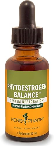 Herb Pharm Fórmula herbaria líquida de equilibrio de fitoestrógenos para apoyo del sistema reproductivo femenino - 1 onza