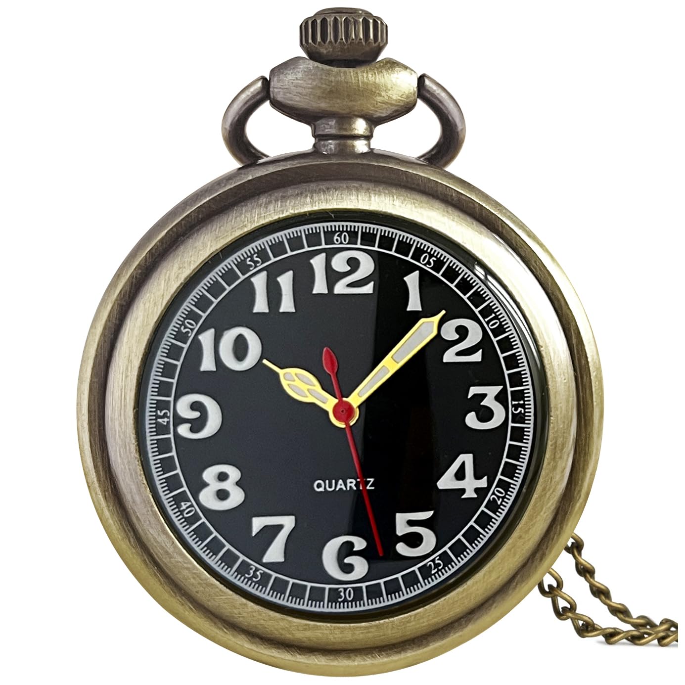 Vintage Pocket Watches for Men Womens Pocket Watch with Chain