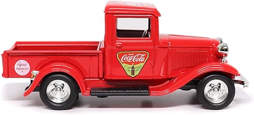 Miniatura 7 de Coca-Cola Diecast coleccionable | 1934 Ford Pick-Up 'Refresh Your Guests' | 1:43 Modelo a escala fundida a presión 443031 | Fundido a presión de