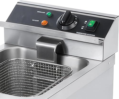 Miniatura 3 de Adcraft freidora de acero inoxidable Plateado 1