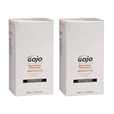 GOJO NATURAL ORANGE Pumice Hand Cleaner, 5000 mL Quick Acting Lotion Hand Cleaner Refill PRO TDX Dispenser (Pack of 2) - 7556-02