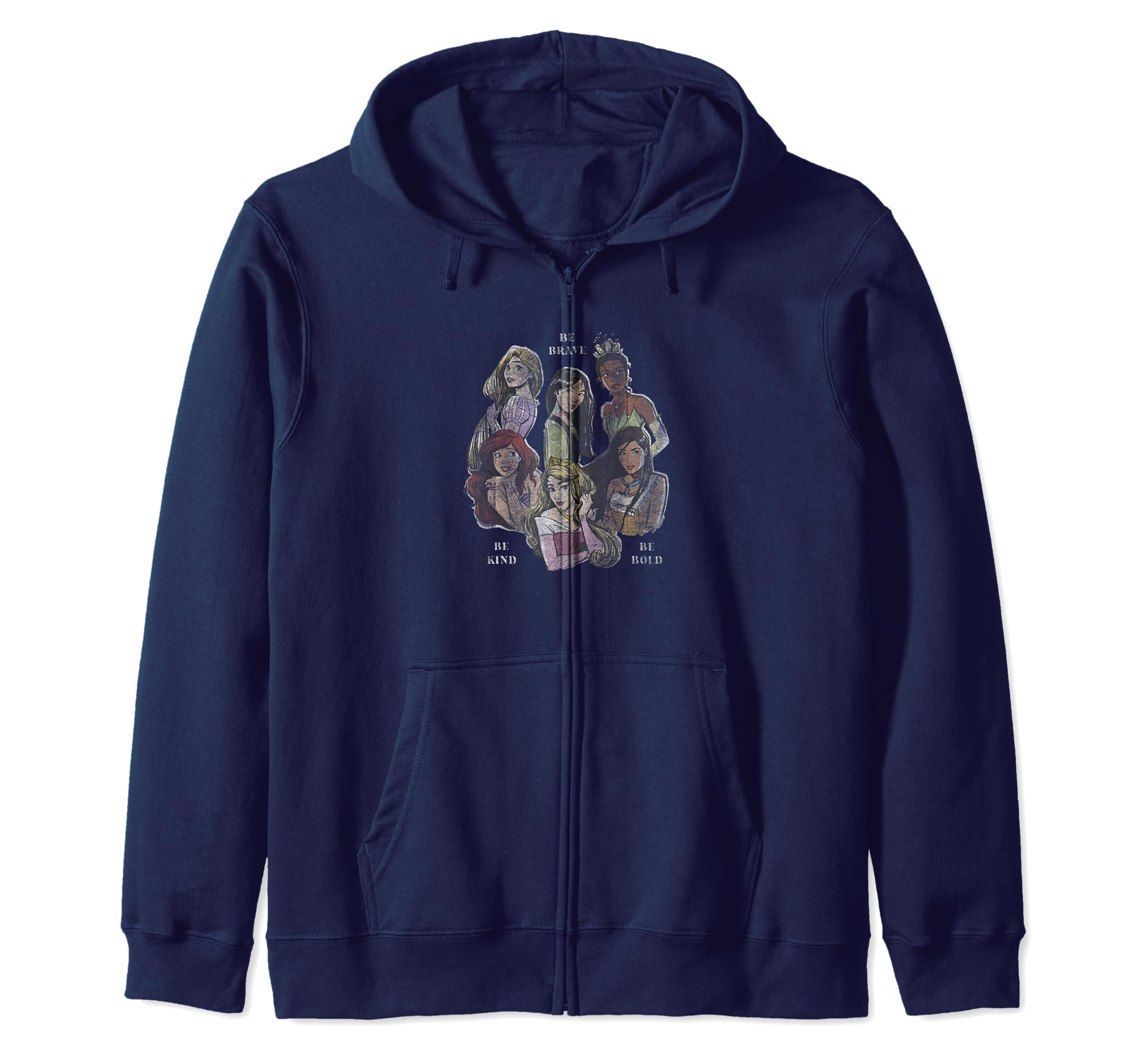 Sweat Disney Princess zippé idéal pour cocooning et sorties