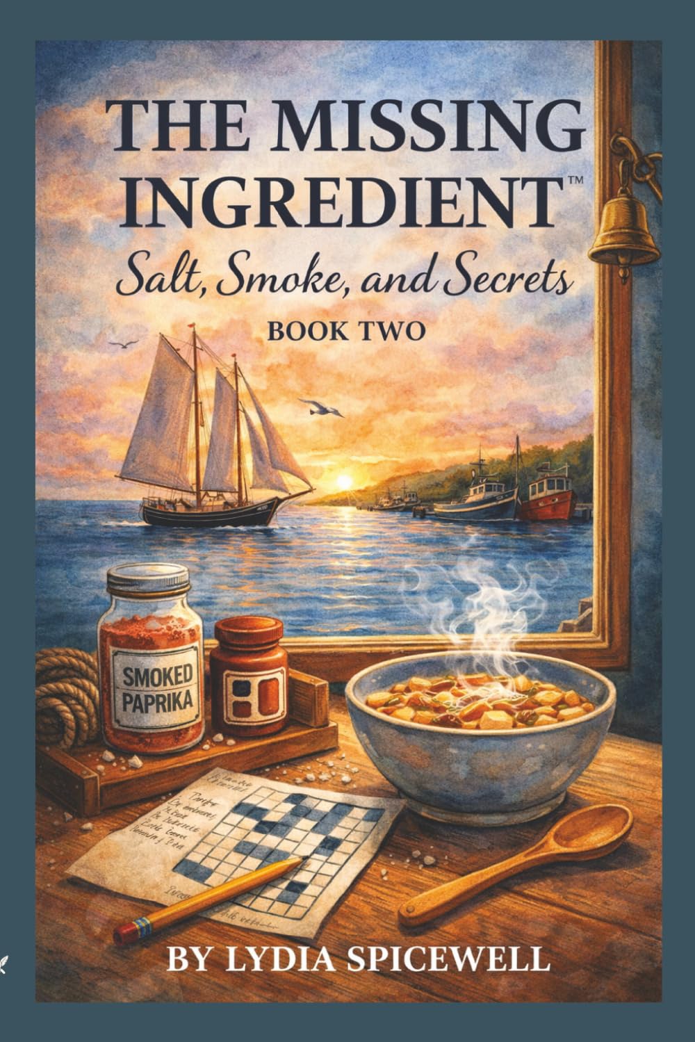 The Missing Ingredient: Salt, Smoke, and Secrets: A Cozy Culinary Mystery Puzzle Book