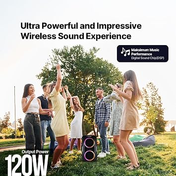 ttec Carnival Pro 120W Taşınabilir Kablosuz Bluetooth Parti Hoparlörü - 2BH11S