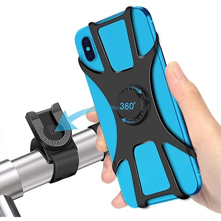 Amazon Jparr 自転車用スマホホルダー 360度回転 Android Iphone多機種対応 落下防止 振れ止め ナビしながらロードバイクを楽しむ 防水機能 バイク オートバイ スマホ ホルダー 年 Jparr アクセサリーホルダー