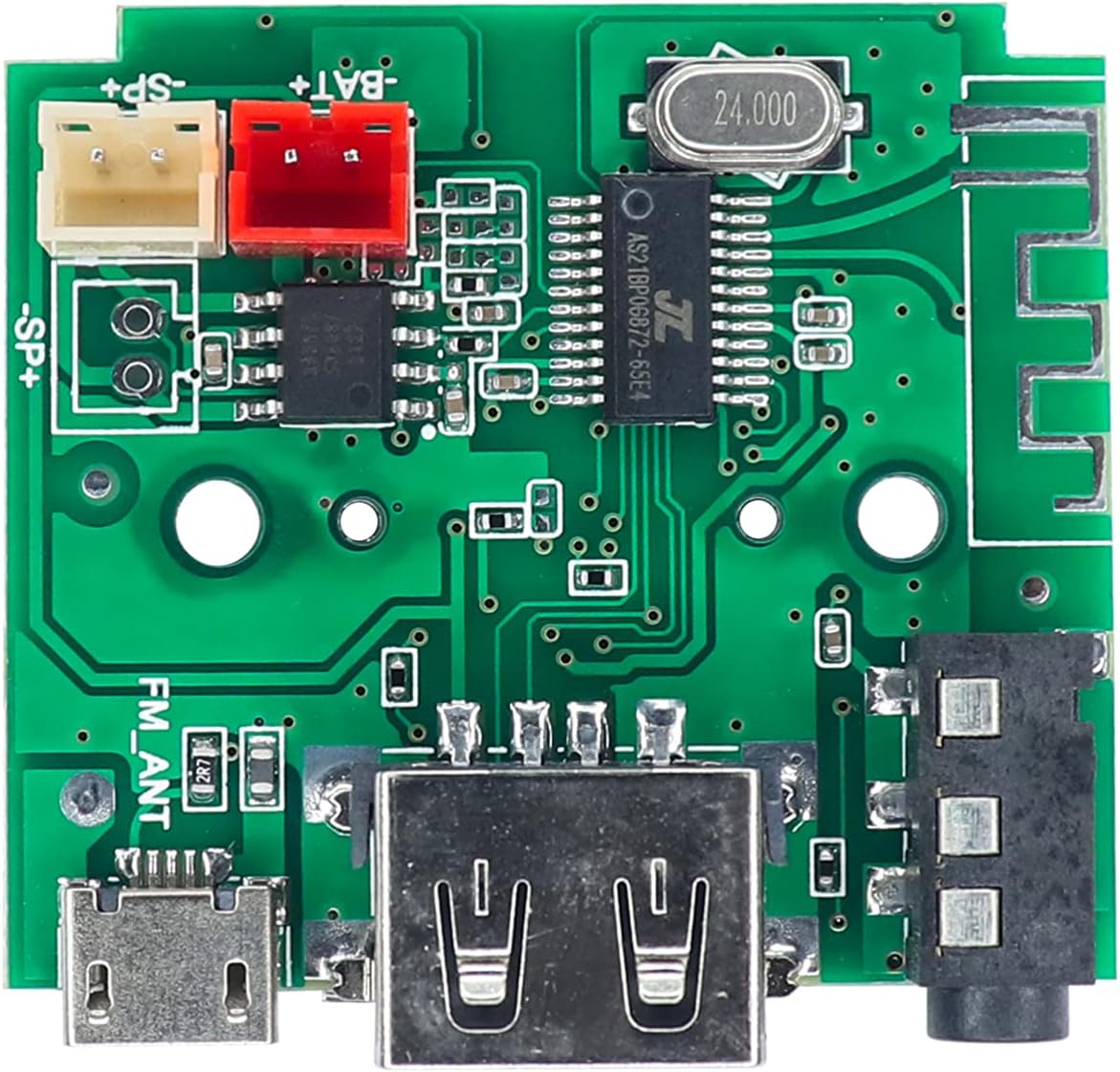 Electronic Spices TG113 Bluetooth Speaker Circuit Board Module Pack of 1pcs