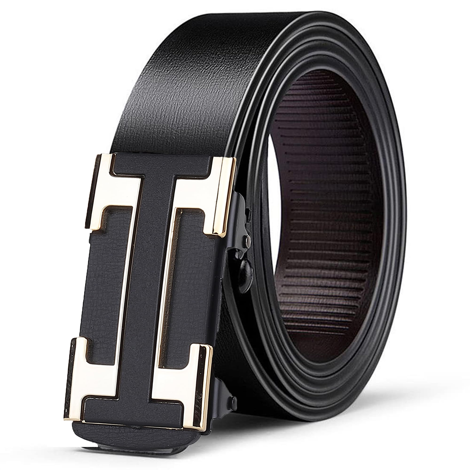 Buy ZORO Vegan Leather Belt for Men | Black | Formal/Casual (30