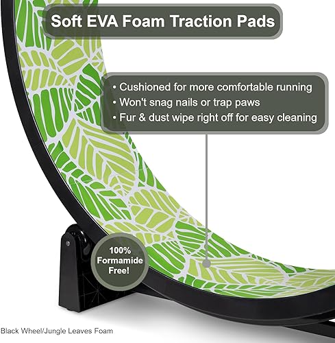 Miniatura 7 de ONE FAST CAT - Rueda de ejercicio para gatos - Seguro de 48 pulgadas de diámetro - Fabricado en los Estados Unidos