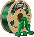 OVERTURE PETG Filament 1.75mm, Bobine de 1kg(2,2lbs), Précision dimensionnelle +/- 0,02 mm (Vert Transparent)