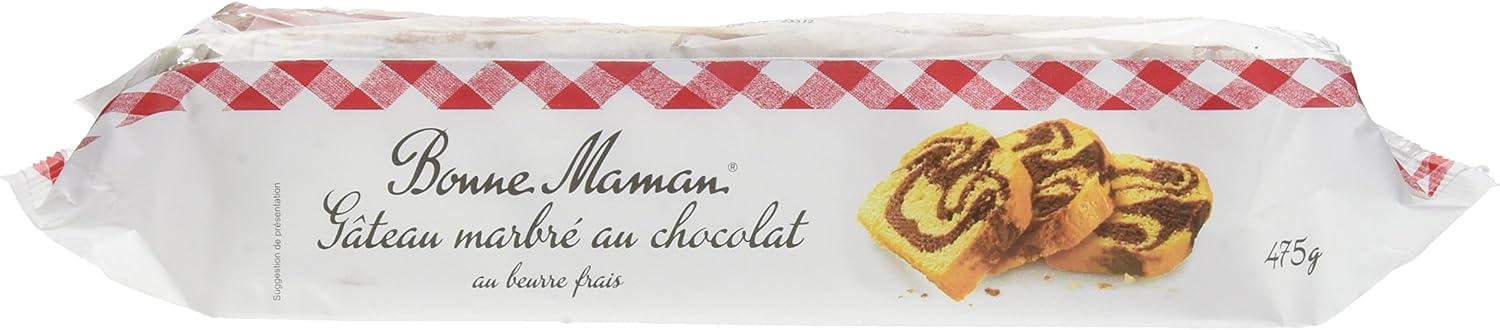 Bonne Maman Gateau Marbre Au Chocolat Pur Beurre 475g Amazon Fr Epicerie