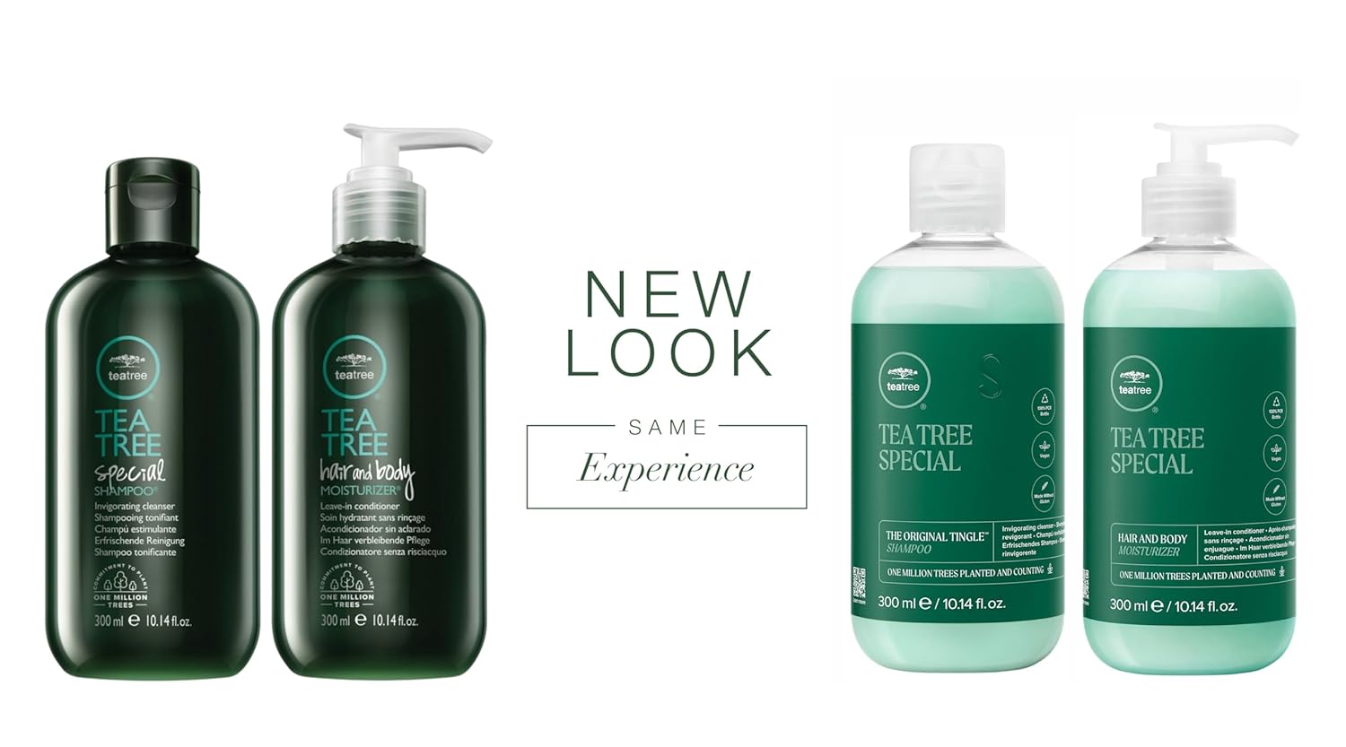 Tea Tree Hair and Body Moisturizer Leave-In Conditioner, Body Lotion, After-Shave Cream, For All Hair + Skin Types - Image 2