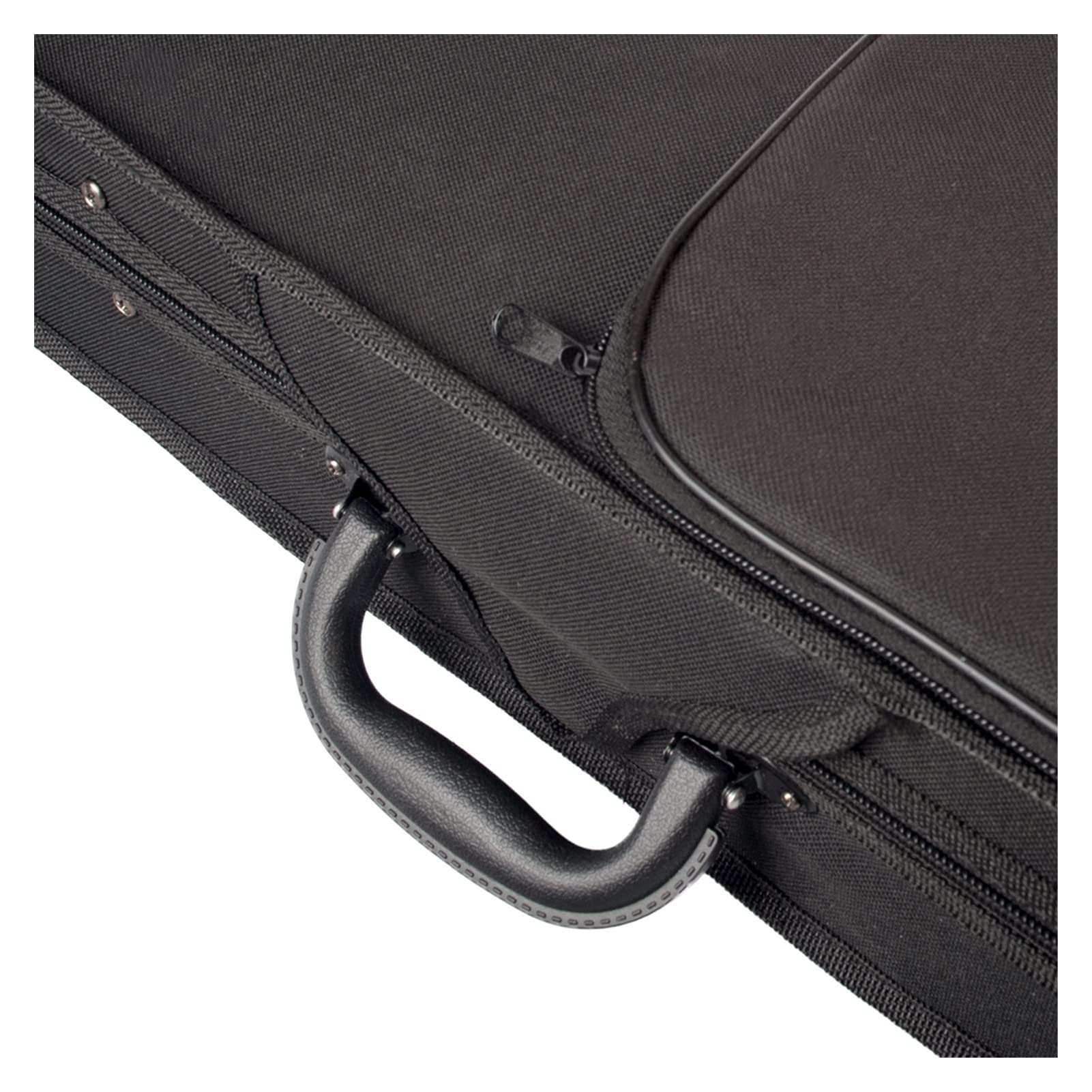 BOLZAN WZUNHUANG Leinwand Violin Case Silber Flusen innen 1/8 1/4 1/2 3/4 4/4 Tragbare Hardcase Schützen Sie die Violine (Color : Size 4 4)
