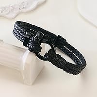 Vista 23 de Sereney Christmas Gifts for Him Son Boys Bonus Dad Father Men Boyfriend Grandson Friend as Triple Protection ID Bracelets Birthday Gifts for 9 10 11