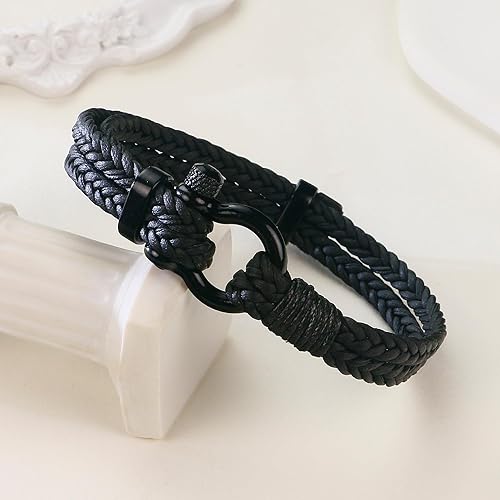 Miniatura 23 de Sereney Christmas Gifts for Him Son Boys Bonus Dad Father Men Boyfriend Grandson Friend as Triple Protection ID Bracelets Birthday Gifts for 9 10 11