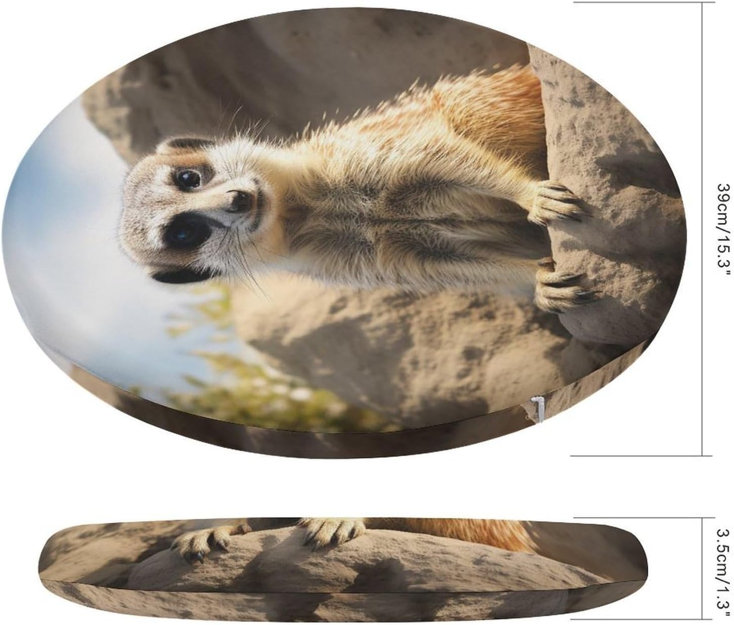 Meerkat Animal Chair Cushions Floor Pillow Chair Pad