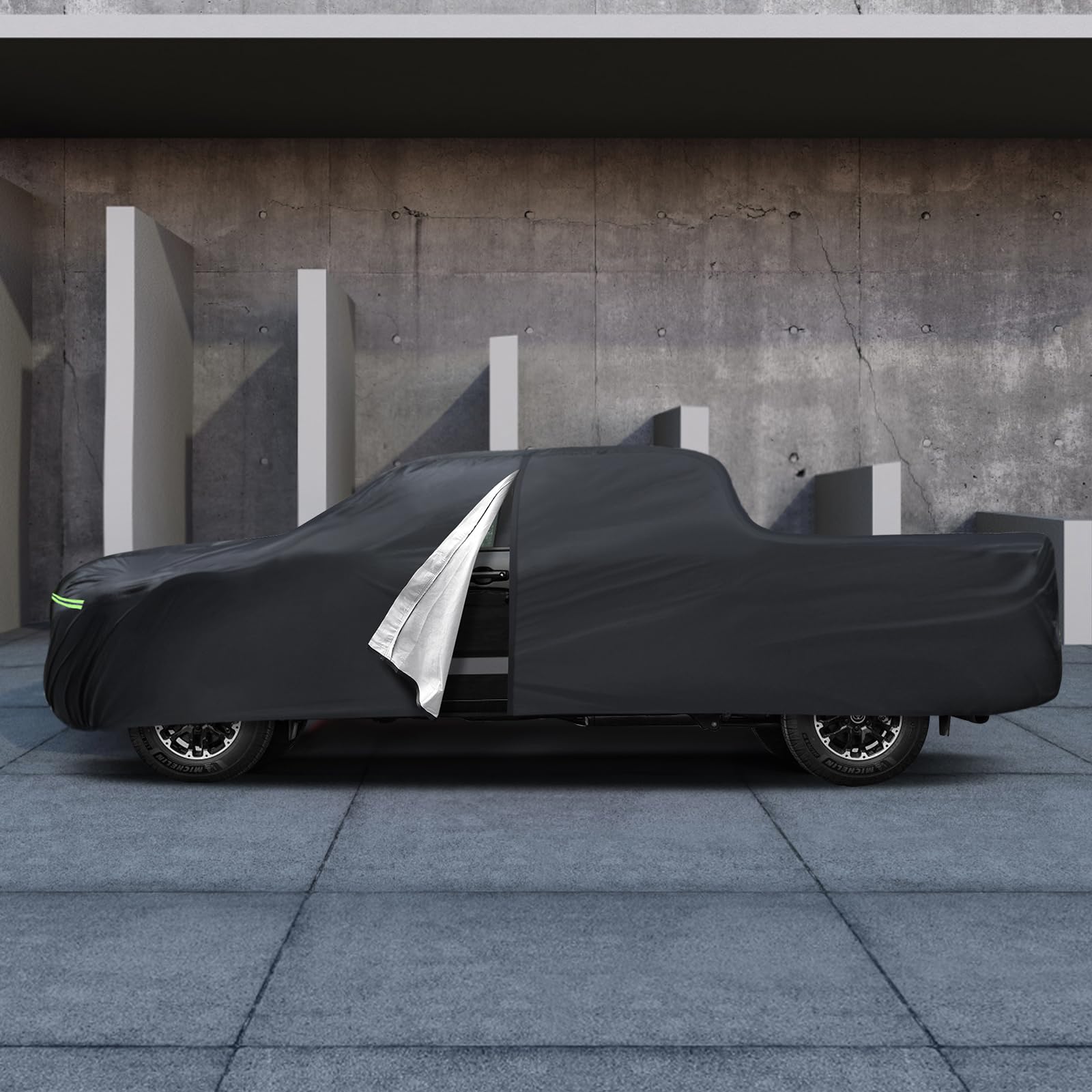 Car Cover Custom Fit for Toyota Tundra 5 5Ft Bed 2000-2025 Migaven Waterproof Full Exterior Cover Sun Rain — view 5