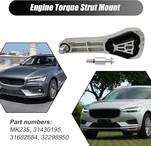 Miniatura 4 de Priprilod Soporte de puntal de torsión del motor compatible con Volvo S60 V60 2019-2020, S90 V90 2017-2019, XC60 2018-2020, XC90 2016-2020#MK235