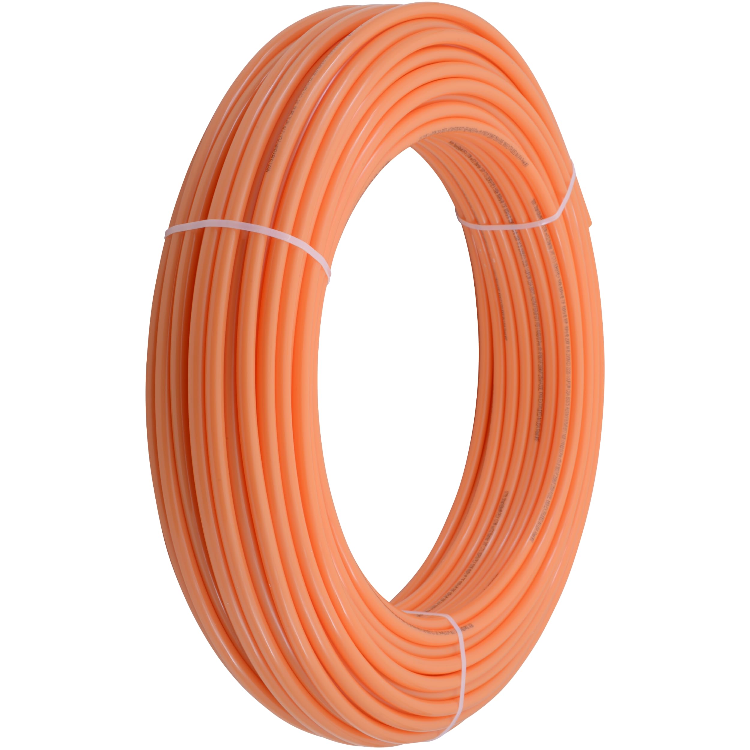 SharkBite 1/2 Inch x 300 Feet Orange PEX Pipe, Oxygen Barrier Flexible Water Tubing for Radiant Heating, U860O300
