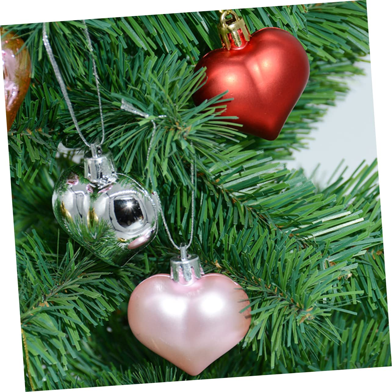 IMIKEYA 12 Kisten Weihnachtsdekoration weihnachtsbaumdeko weihnachtsbäume geschmückt christbaumdeko Weihnachtsbaum anhänger Hängende Dekoration Christbaumschmuck Girlande Weihnachtsschmuck