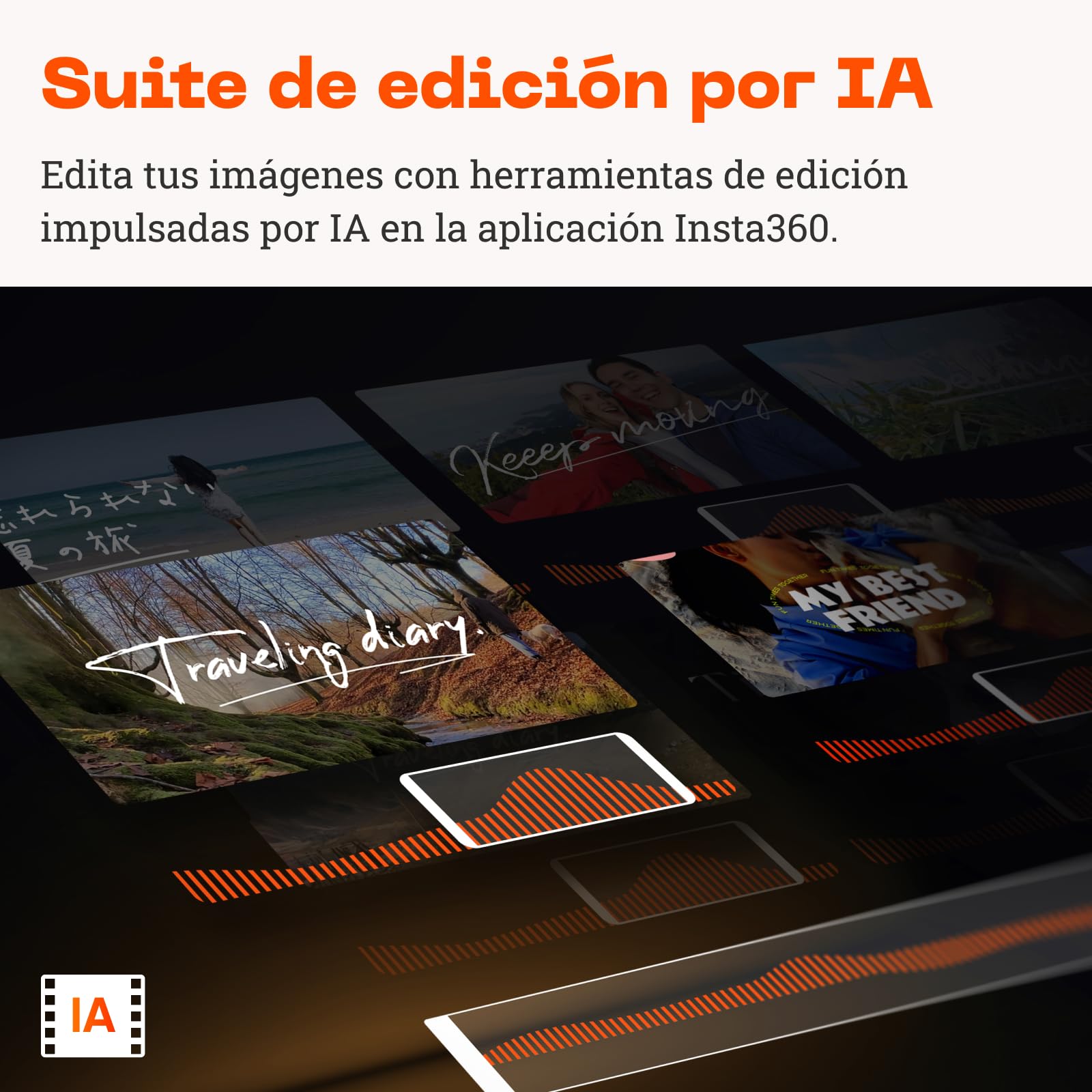 Insta360 Flow Pro Paquete de Trípode Pro - Gimbal estabilizador de teléfono impulsado por IA, Seguimiento 360º Infinito, estabilización de 3 Ejes, trípode Incorporado, portátil y Plegable