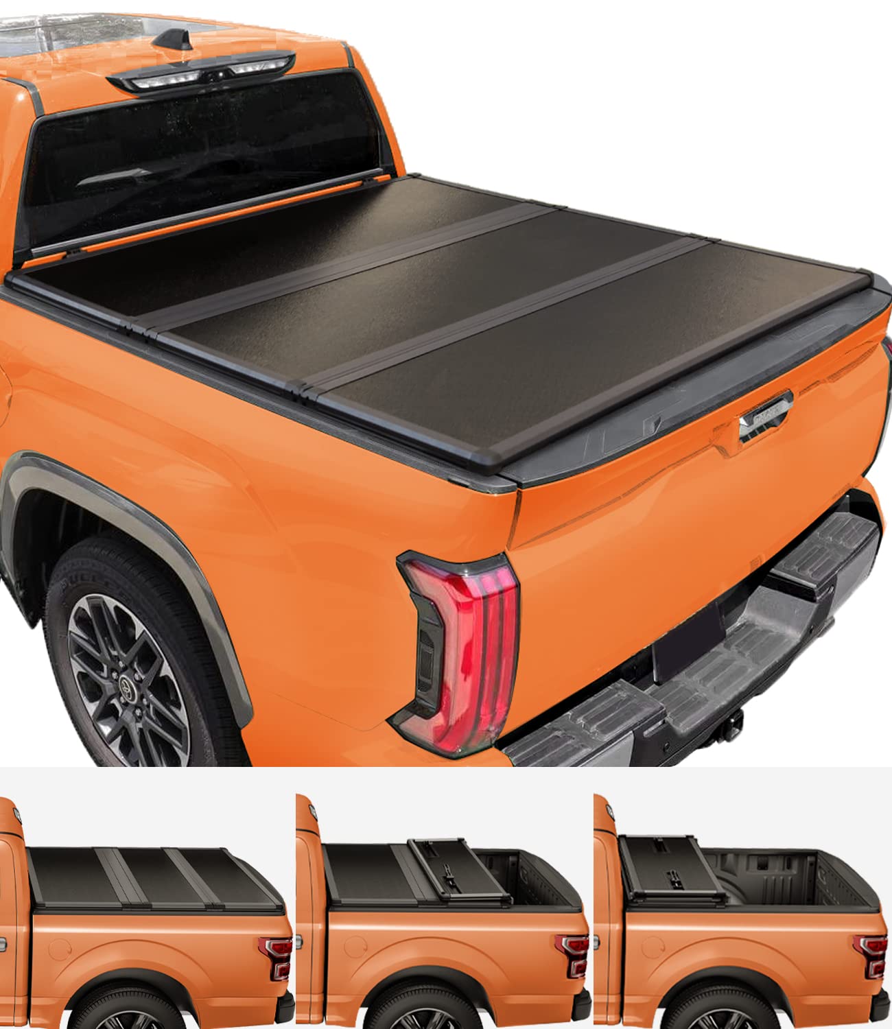 Buy TIPTOP TriFold Hard Tonneau Cover Truck Bed FRP On Top for 2022