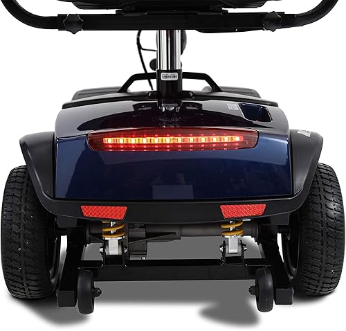 Miniatura 9 de Scooter eléctrico plegable de movilidad para adultos y personas mayores, dispositivo de silla de ruedas con 4 ruedas - Móvil compacto y resistente