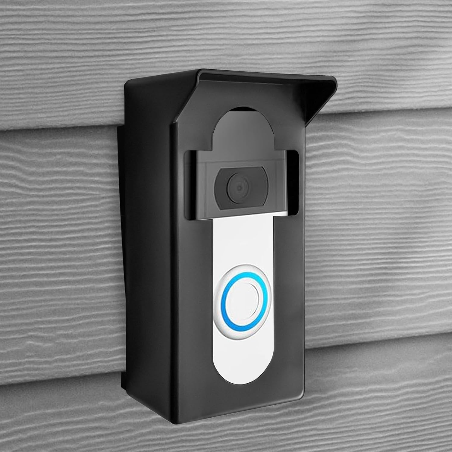 Waterproofed Cover for Wireless Doorbell Smarted Door Bells Rings Chimes Button Doorbell Case Rain Cover