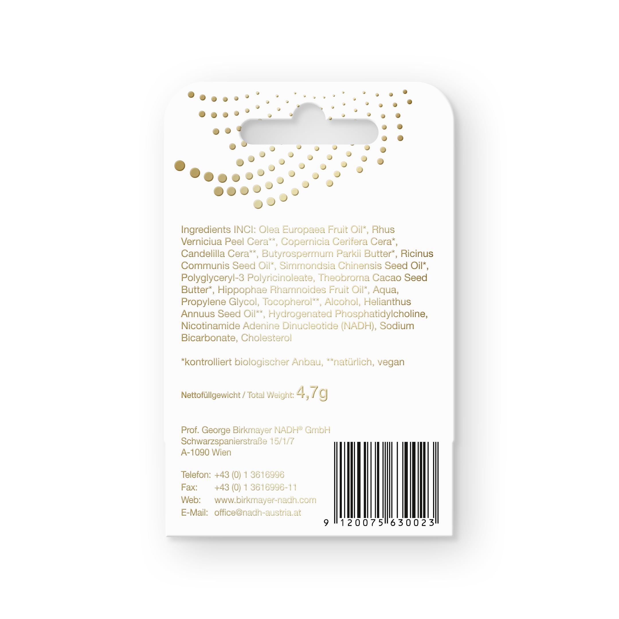 RAPID hochdosiert - 60 Tabletten + & Lippenpflege Set - Lutschtabletten + NADH Lipcare Lippenstift Lippenbalsam für gepflegte Lippen