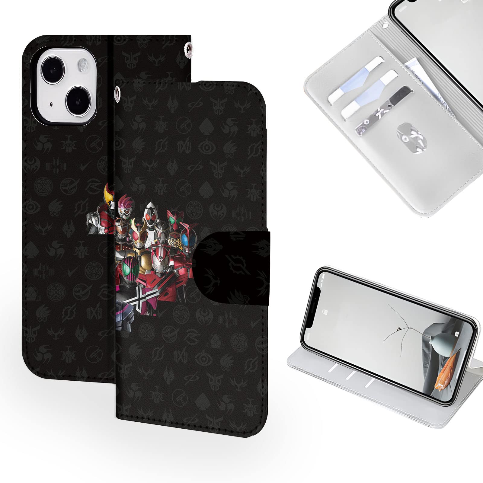 仮面ライダードライブ　iPhone用　手帳型スマホケース Amazon.co.jp: 仮面ライダー スマホケース 手帳型 iphone12 ケース