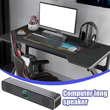 Pc Speakers for Desktop Deep Bass Loud Sound Stereo Soundbar