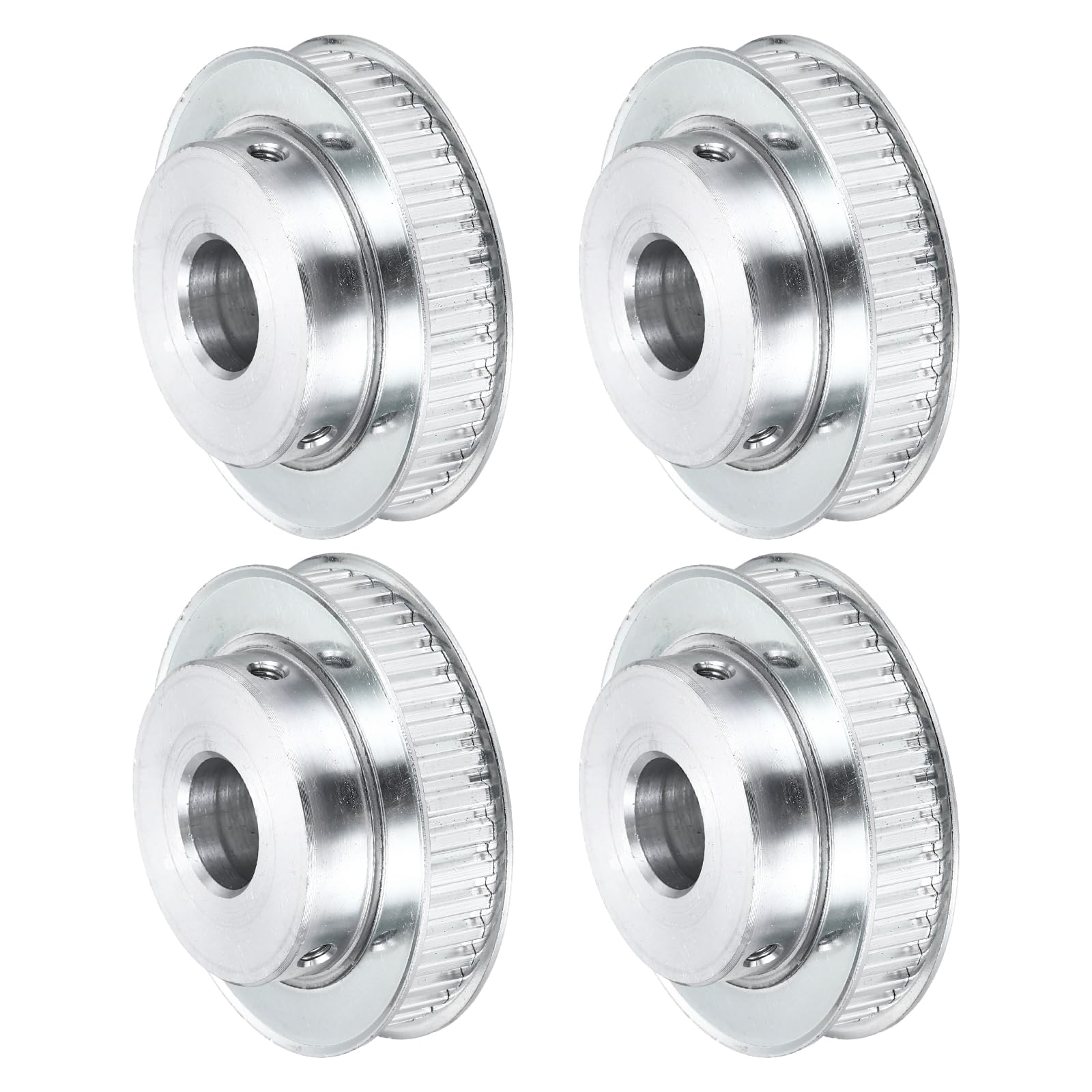 QUARKZMAN 4Pcs Poulie De Courroie De Distribution En Aluminium 5/8"(16mm)