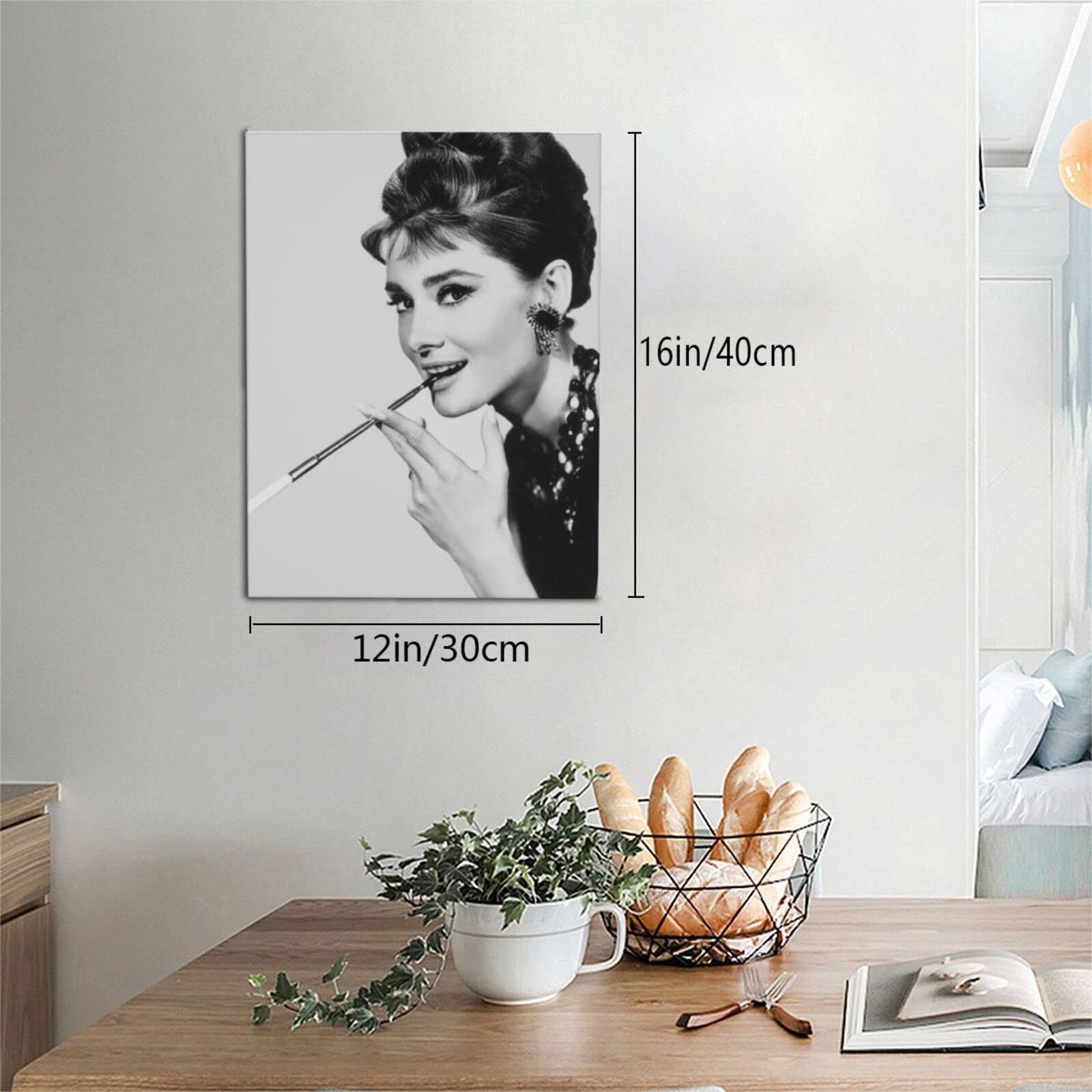 Amazon.co.jp: アートパネル 30×40cm オードリー・ヘップバーン Audrey