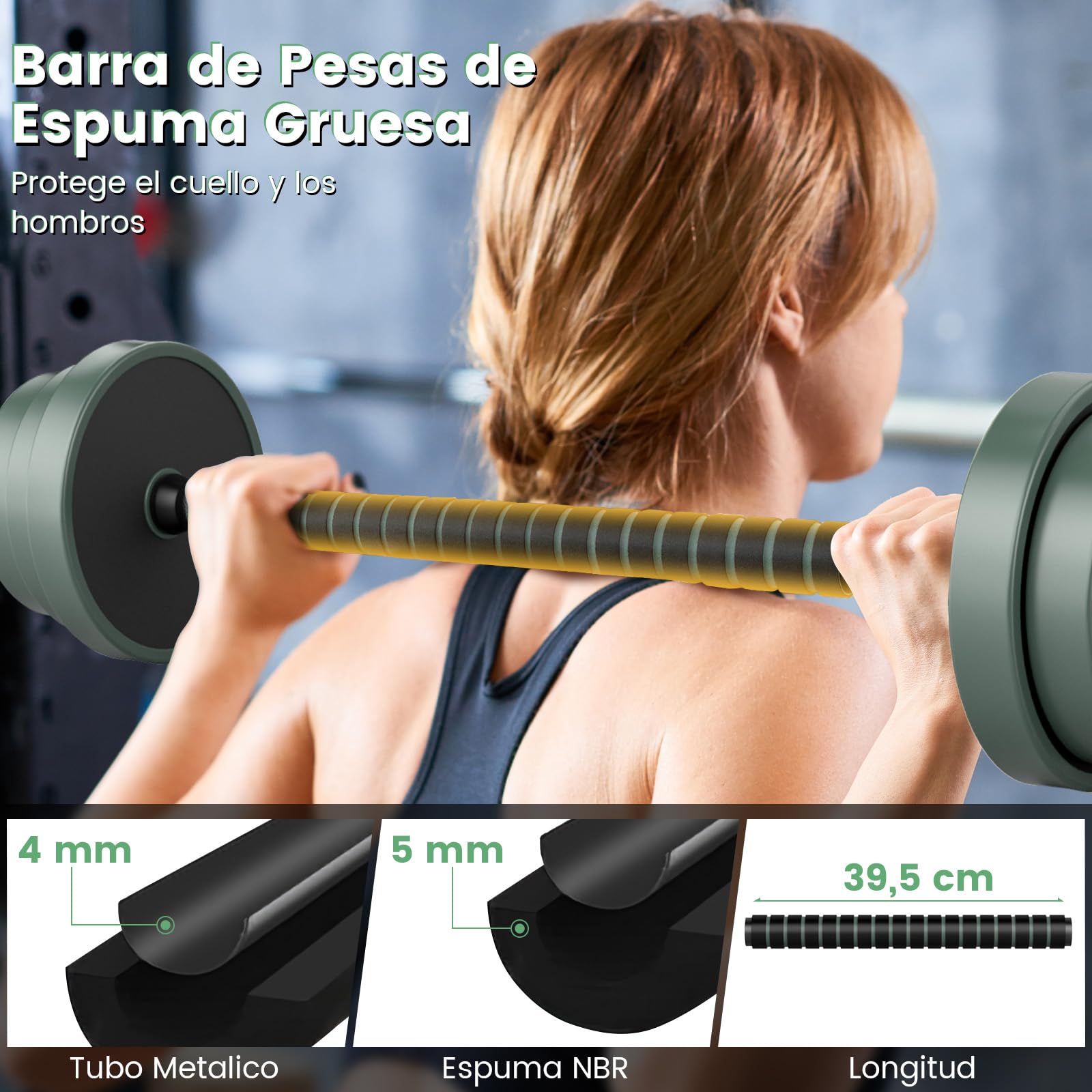 GOPLUS Juego de Mancuernas 4 en 1, Juego de Pesas 20 kg Ajustables con Barras de Conexión Antideslizantes, Pesas Rusas, Soporte para Flexiones, Equipo de Ejercicio Fitness para Gimnasio en Casa
