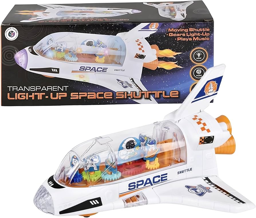 Amazon.com: Forest & Twelfth Light-Up Gear Space Shuttle
