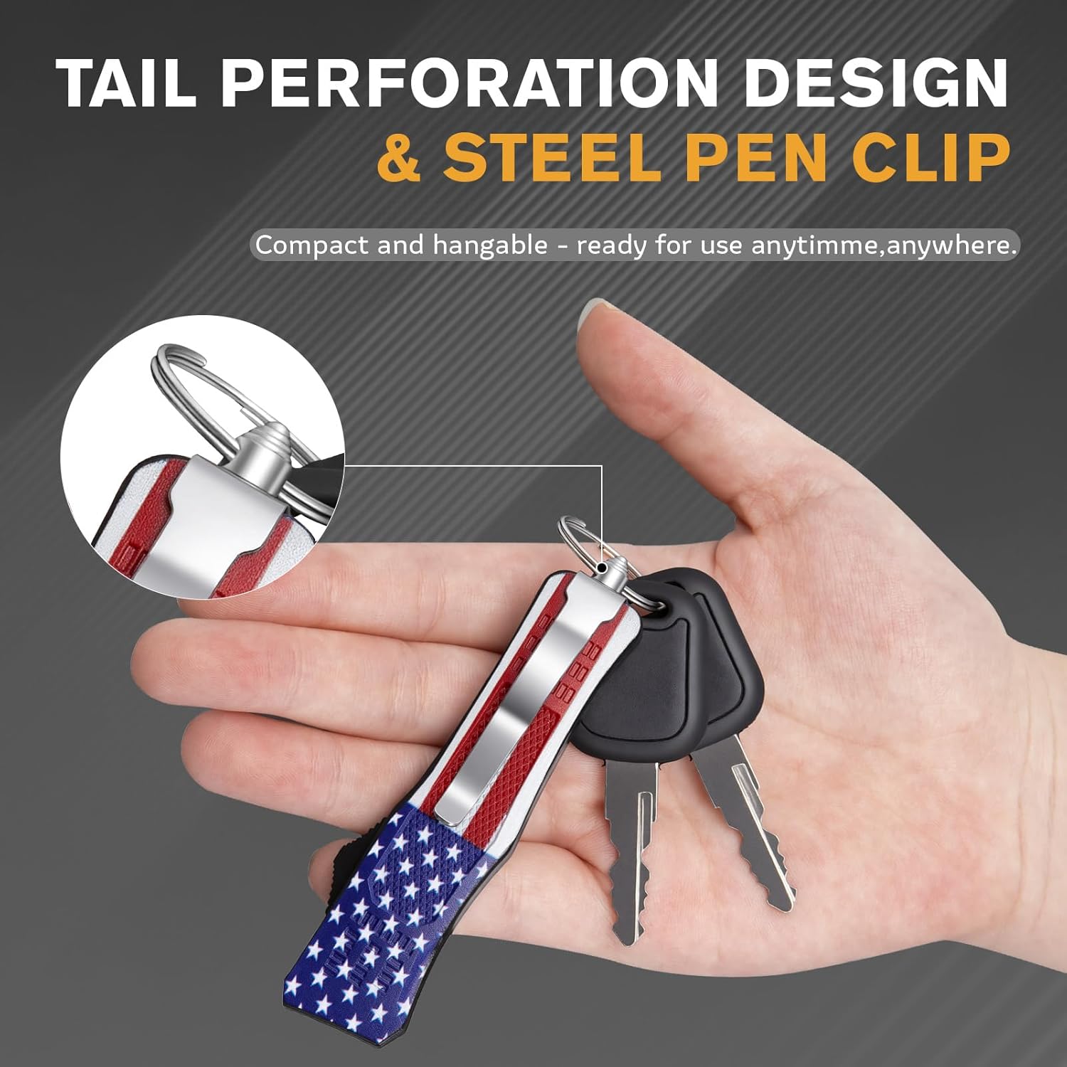 Utility Knife, All-Metal Manual Sliding Box Cutter with Quick-Change Blade Design, Folding Pocket Utility Tool with 10pcs #23 Replacement Blades