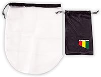 Vista 5 de Wakacon Polvo de Kava Waka Fijian Noble de alta calidad de raíz de kava (16 onzas) + bolsa coladora Wakacon Kava Pro